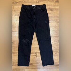 Abercrombie & Fitch 90s straight ultra high rise